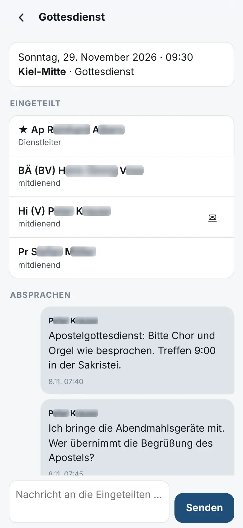 Direkt abstimmen